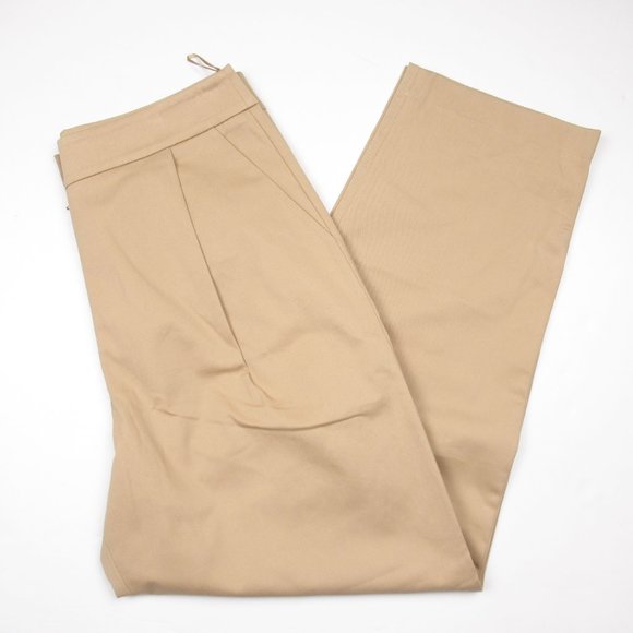 Anthropologie Exquise Rolled-Hem Chinos Cedar Brown - Medium - Picture 4 of 10